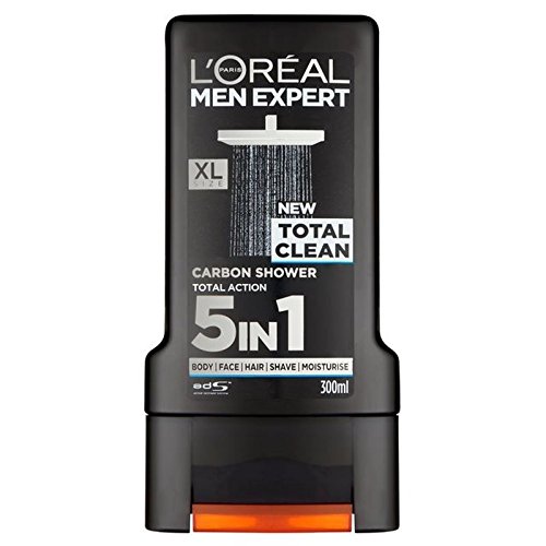 L 'Oreal Men Expert total Clean Gel de ducha 300 ml Pack de 6