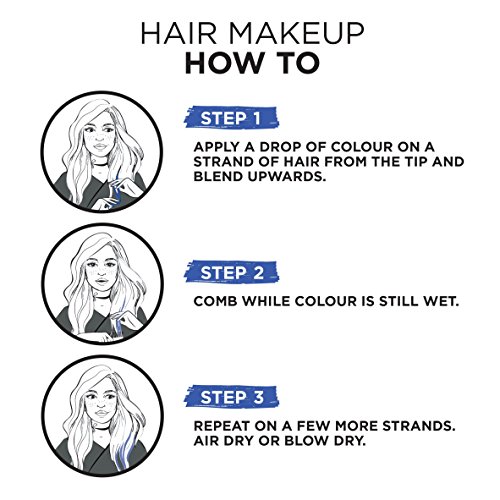 L 'Oreal Paris colorista serie 19 hair Make Up, 30 ml, color azul