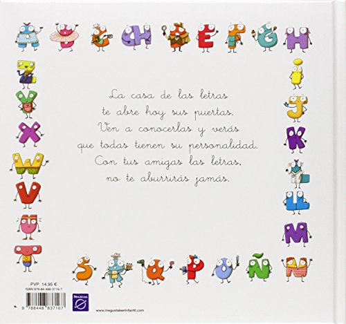 La casa de las letras (Cuentos de letras y números)