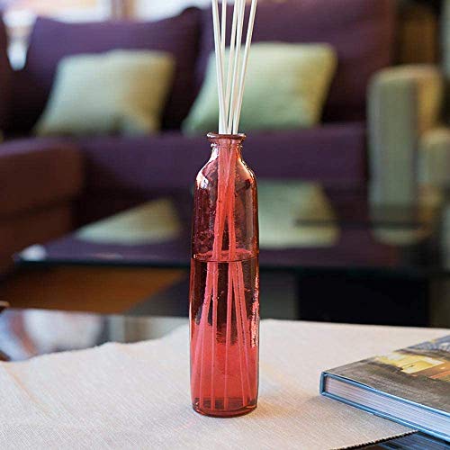 La Casa de los Aromas, Ambientador Mikado XL con Varillas/Palitos, Difusor Líquido de Aroma Frutos Rojos, Perfume Duradero para el Hogar, Baño, Casa - 250 ml Nombre o título del artículo