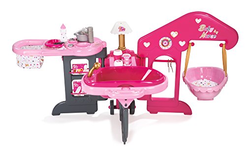 La casa de los bebés de Baby Nurse con 13 accesorios (Smoby 220318)
