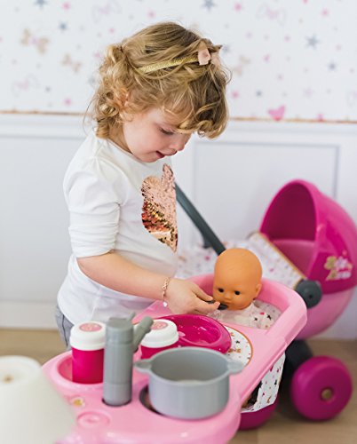 La casa de los bebés de Baby Nurse con 13 accesorios (Smoby 220318)