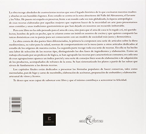 La cocina popular de Almería (antropología y viajes)