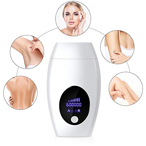 La eliminación de fotones de pelo eliminación piel rejuvenecimiento de instrumentos LCD pelo todo-en-uno de los hogares entera máquina de la cara Pata del pelo de las axilas,Blanco