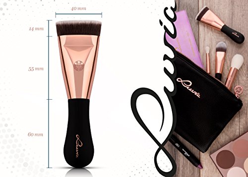 La Mejor Brocha para el Contorno Profesional – Perfecta en la aplicación de polvos y cremas para el Contouring – Pincel Maquillaje Vegano – Pincel Contorno Vegan Signature VS 220