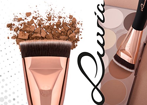 La Mejor Brocha para el Contorno Profesional – Perfecta en la aplicación de polvos y cremas para el Contouring – Pincel Maquillaje Vegano – Pincel Contorno Vegan Signature VS 220