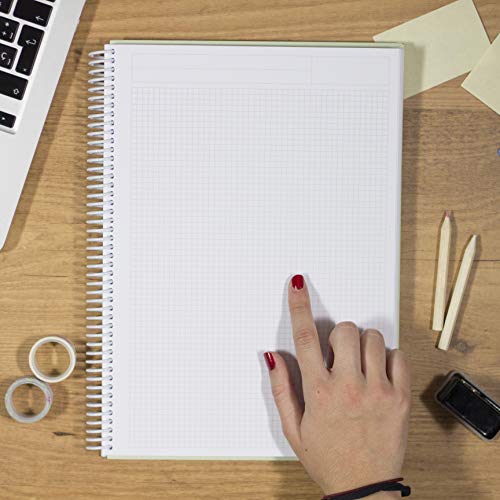 La Mente es Maravillosa - Cuaderno A4 (Lo difícil se logra, lo imposible se intenta) Regalo practico con dibujos graciosos (Diseño Cerdifante)