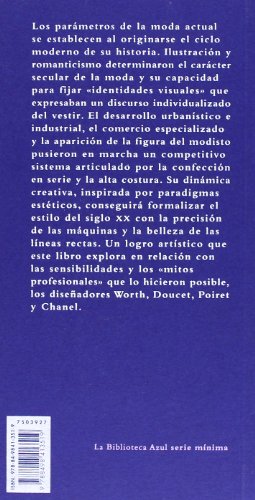 La moda moderna. Génesis de un arte nuevo: 27 (La Biblioteca Azul serie mínima)
