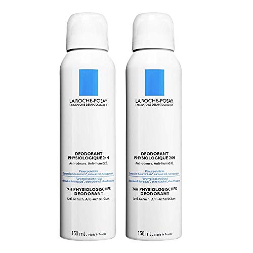 La Roche-Posay fisiológicas Spray Desodorante 24h 2 x 150 ml
