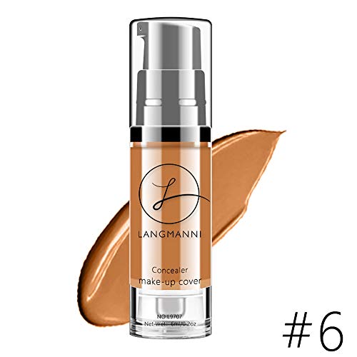 La señora Crema cosmética Belleza ?? Yesmile cosmética Maquillaje Corrector Líquido Fundación Crema Hidratante Corrector Impermeable BB Cream para Mujer