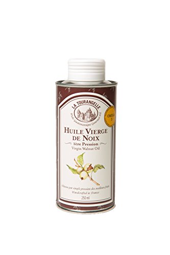 La Tourangelle - Aceite virgen de nueces, 250 ml, lote de 3