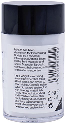 Label M Style Dust Polvo Matificante De Cabello - 3,5 gr