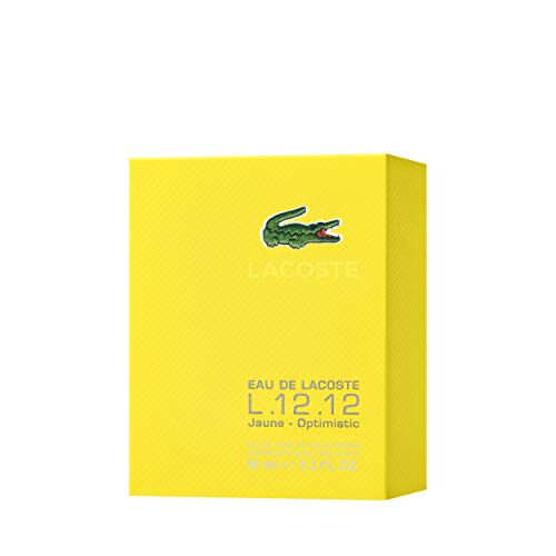 Lacoste eau de lacoste l.12.12 jaune eau de toilette 50ml vapo, 1.6 oz fl (0737052896267)
