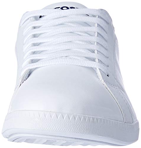 Lacoste Graduate BL 1 SMA, Zapatillas para Hombre, Blanco (White/White), 41 EU
