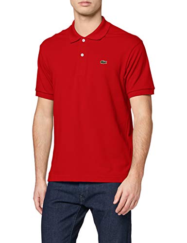 Lacoste L1212 Camiseta Polo, Rojo (Rouge), XL para Hombre