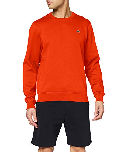 Lacoste Sh7613 Sudadera, Rojo (Corrida S5h), Small (Talla del Fabricante: 3) para Hombre