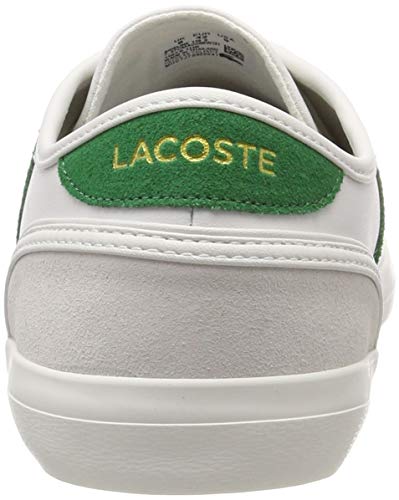 Lacoste Sideline 119 3 CMA, Zapatillas para Hombre, Marfil (Off Wht/Grn Wg1), 42 EU