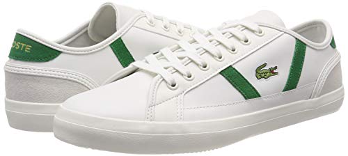 Lacoste Sideline 119 3 CMA, Zapatillas para Hombre, Marfil (Off Wht/Grn Wg1), 42 EU