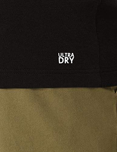 Lacoste Sport Th3377 Camiseta, Negro (Noir/Zeste Fluo 9k8), X-Small (Talla del Fabricante: 2) para Hombre