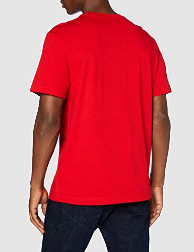 Lacoste TH1868 Camiseta, Rojo, M para Hombre