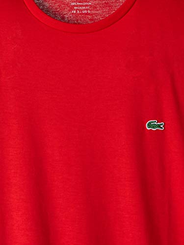 Lacoste TH6709, Camiseta para Hombre, Rojo (Rouge), 4XL (Talla del fabricante: 9)