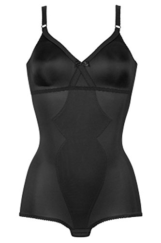 Ladymissalonghi NATU Rana 3030 Mujer corsé Body Body lencería Suavemente Moldeador Negro, Mujer, Negro