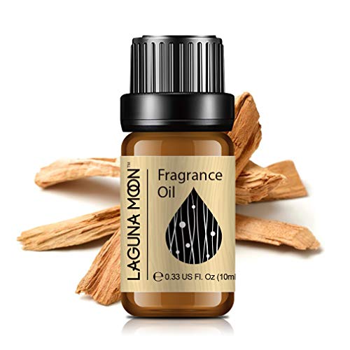 Lagunamoon Aceites de Fragancia, Aceites Esenciales para Humidificador, Aceite para Aromaterapia 10ml - Sándalo