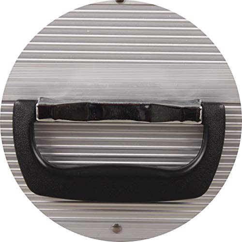 Lakot L-80-003, Maleta de aluminio para herramientas (16 x 26 x 33.5 cm), color plata