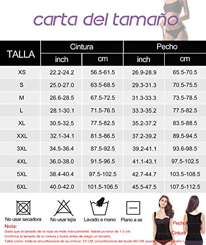 LaLaAreal Fajas Reductoras Corset Cincher Bustiers Corsé Adelgazantes de Cinturón Formación para Body Shaper Mujer