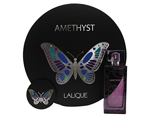 Lalique Amatista Eau de Parfum Spray y espejo Set de regalo para ella, 100 ml