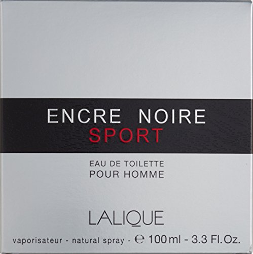 Lalique Encre Noir Men Sport Agua de toilette con vaporizador - 100 ml