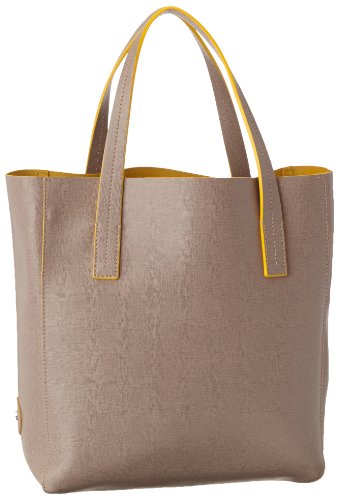 Lamarthe Space - Bolso con Asas Mujer, Color Beige