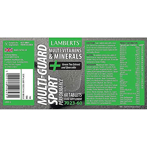 Lamberts Multi-Guard Sport 60 Unidades 80 g