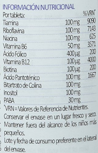 Lamberts Vitamina B-100 Complex - 60 Tabletas