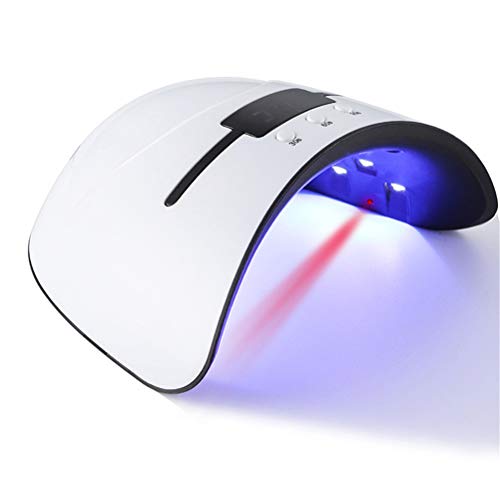 Lámpara 12 LED Uñas,36W Secador UV de Uñas con Temporizador Pantalla LCD, Juego de Belleza del Uñas Profesional de 30s, 60s y 90s