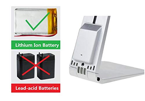 Lámpara de escritorio Usb Recargable Ultrafino Mac Estilo Lámpara De Escritorio 3 Stepstouch Dimming Mesa Luz Nocturna Para Niños Leer Estudio Plegable