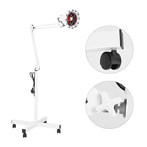 Lámpara de infrarrojos con pie 275 W 220 V, lámpara termoterapia, calentadora, alivio del dolor muscular, espondilosis cervical, ciática