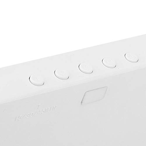 Lámpara de terapia, luz de fototerapia de color ajustable, luz de tratamiento de trastorno afectivo de control remoto para uso en el hogar