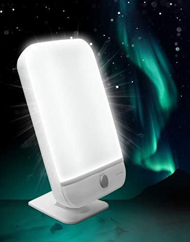 LANAFORM Lumino Plus - Lámpara de ambiente (Energy light, 36 W, 10000 h, Gris, Color blanco, 230 V, 50 Hz)