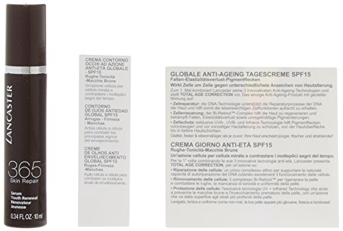 Lancaster Total Age Correction - Crema antiarrugas, 3 piezas, 200 gr