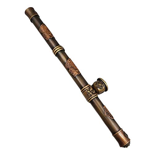 LAOJUNLU Coleccionables Antiguos, Tubos de Opio, Estilo 2, Accesorios de Bronce, Adornos de Bronce. Imitación