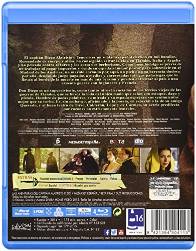 Las aventuras del Capitán Alatriste [Blu-ray]