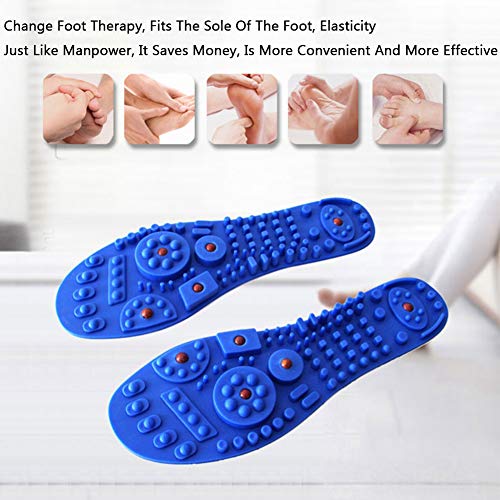 Las Plantillas De Masaje Magnético, Acupresión Masaje Comfort Salud Transpirable, Mejorar La Circulación Sanguínea, Uso Diario Mayor Comodidad, para Hombres Y Mujeres,44