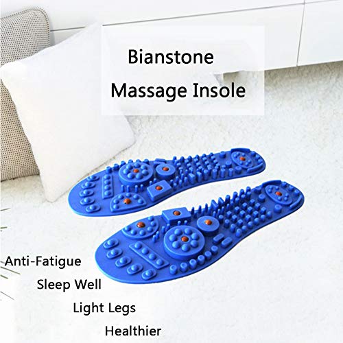 Las Plantillas De Masaje Magnético, Acupresión Masaje Comfort Salud Transpirable, Mejorar La Circulación Sanguínea, Uso Diario Mayor Comodidad, para Hombres Y Mujeres,44