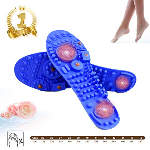 Las Plantillas De Masaje Magnético, Acupresión Masaje Comfort Salud Transpirable, Mejorar La Circulación Sanguínea, Uso Diario Mayor Comodidad, para Hombres Y Mujeres,44