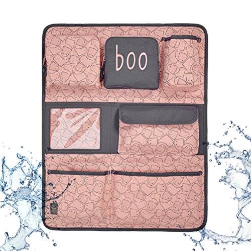 LÄSSIG Organizador Coche para niños/Car Wrap, Spooky Peach