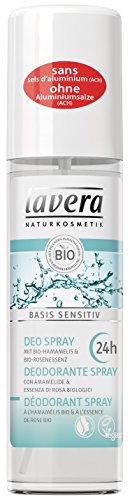 Lavera 651078 desodorante Mujeres Desodorante en spray 75 ml - Desodorantes (Mujeres, Desodorante, Desodorante en spray, 75 ml, 24 h, Rosa)