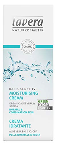 lavera Crema Diurna facial ∙ Piel normal ∙ Aloe Vera ∙ Vegano ∙ Cosméticos naturales 100% certificados ∙ Cuidado de la piel ∙ 50 ml