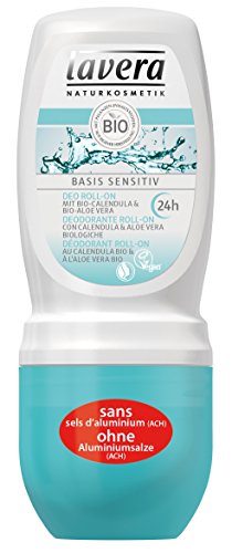 Lavera Desodorante Roll-On 24h con Calendula y Aloe Vera - 50 ml