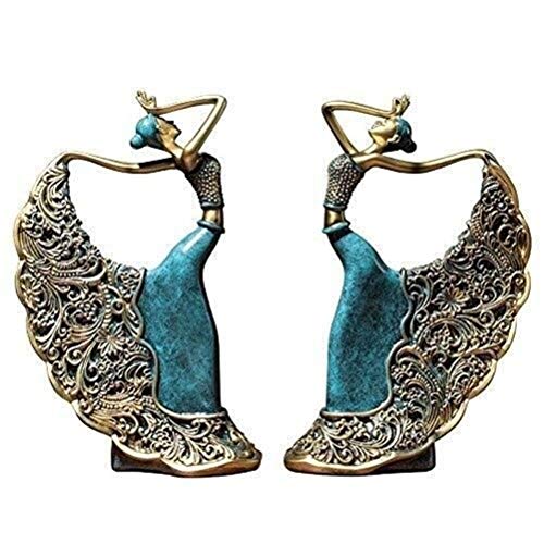 LBWT Cerámica Inicio Creativos Adornos, Decoración Moderna Simple Hace El Regalo Dormitorio/Sala De Estar/TV Gabinete/Gabinete del Vino/Consola De Mesa (Size : L)